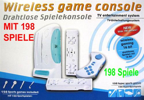 Wireless Game Console (Neuwertig, Originalvepackung)